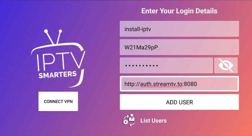 App android IPTV