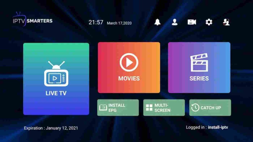 App android IPTV